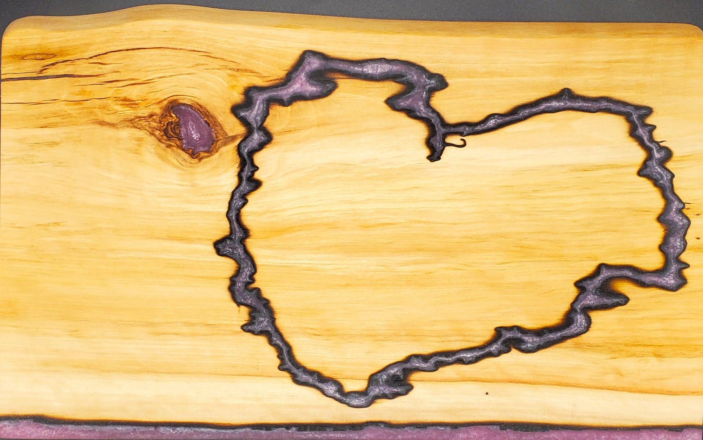Sweetheart Aspen remnant cutting board