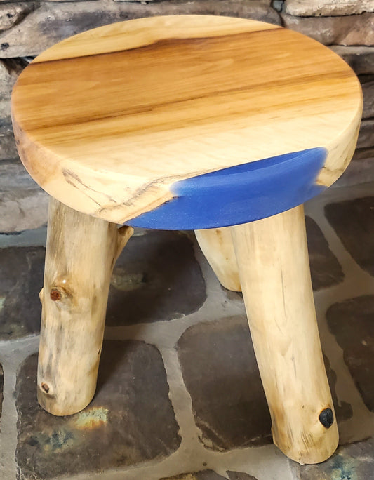 Blue Aspen Stool